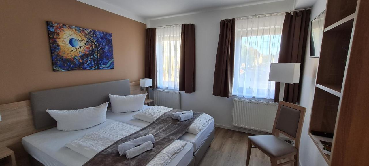 Pension Am Stern Leipzig Dış mekan fotoğraf