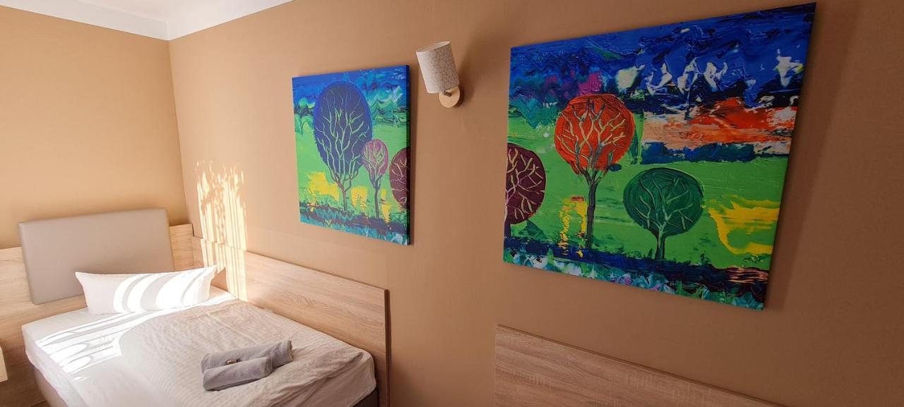 Pension Am Stern Leipzig Dış mekan fotoğraf